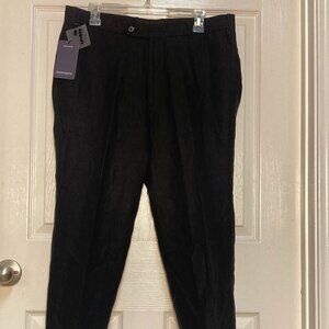 Men's pants by Studio Suits New WIth Tags charcoal black sze 34R